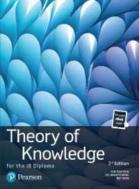 Theory of Knowledge for the IB Diploma (Pearson International Baccalaureate Diploma: International Editions) （3RD）