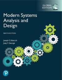 Modern Systems Analysis and Design, Global Edition （9TH）