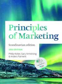 Principles of Marketing : Scandinavian Edition （3RD）