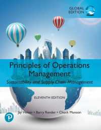 Principles of Operations Management: Sustainability and Supply Chain Management, Global Edition （11TH）