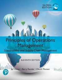 Principles of Operations Management: Sustainability and Supply Chain Management + Pearson MyLab Economics with Pearson eText, Global Edition （11TH）