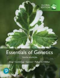 Essentials of Genetics, Global Edition + Modified Mastering Genetics with Pearson eText （10TH）