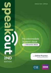 Speakout 2ed Pre-intermediate Student's Book & Interactive eBook with MyEnglishLab & Digital Resources Access Code （2ND）