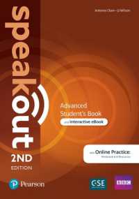 Speakout 2ed Advanced Student's Book & Interactive eBook with MyEnglishLab & Digital Resources Access Code （2ND）