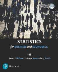Statistics for Business & Economics, Global Edition （14TH）