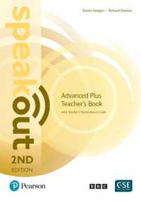 Speakout 2nd Edition Advanced Plus Teacher's Book with Teacher's Portal Access Code （2ND）