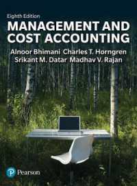 Management and Cost Accounting + MyLab Accounting (Package) （8TH）