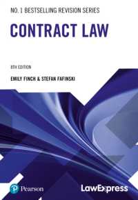 Law Express Revision Guide: Contract Law (Law Express) （8TH）