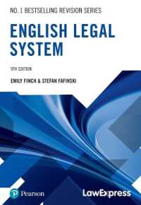 Law Express Revision Guide: English Legal System (Law Express) （9TH）