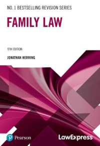 Law Express Revision Guide: Family Law (Law Express) （9TH）