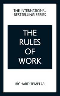 The Rules of Work: A definitive code for personal success （5TH）