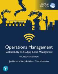 Operations Management: Sustainability and Supply Chain Management, Global Edition + MyLab Operations Management with Pearson eText (Package) （14TH）