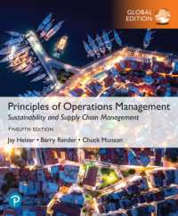 Principles of Operations Management: Sustainability and Supply Chain Management, Global Edition （12TH）