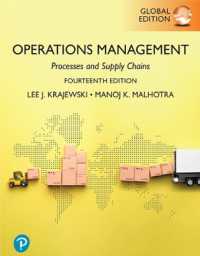 Operations Management: Processes and Supply Chains, eText, Global Edition + MyLab Operations Management with Pearson eText (Package) （14TH）