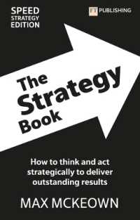 The Strategy Book: How to Think and Act Strategically to Deliver Outstanding Results (Financial Times Series) （4TH）