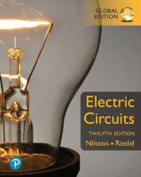 Mastering Engineering with Pearson eText Instant Access for Electric Circuits, Global Edition （12TH）