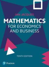 Mathematics for Economics and Business （10TH）