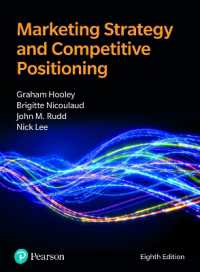 Marketing Strategy and Competitive Positioning （8TH）