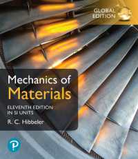 Mechanics of Materials, SI Edition + Pearson Mastering Engineering with Pearson eText (Package) （11TH）