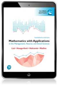 Mathematics with Applications in the Management, Natural and Social Sciences, Global Edition （13TH）