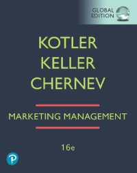 Marketing Management, Global Edition 5Yr Subscription （16TH）