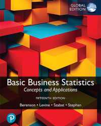 Basic Business Statistics, Global Edition + MyLab Statistics with Pearson eText （15TH）