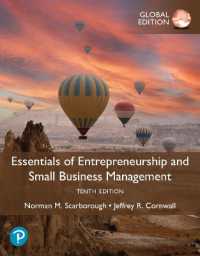 Essentials of Entrepreneurship and Small Business Management, Global Edition + MyLab Entrepreneurship with Pearson eText （10TH）