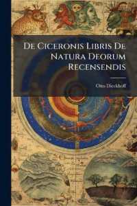 De Ciceronis Libris De Natura Deorum Recensendis : Dissertatio Inauguralis