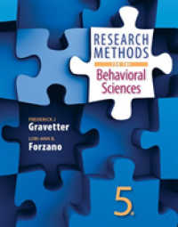 Research Methods for the Behavioral Sciences （5TH）