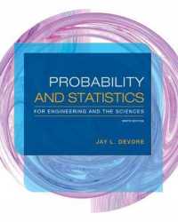 The Probability and Statistics for Engineering and the Sciences （9TH）