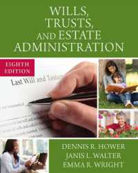 Wills, Trusts, and Estate Administration -- Paperback / softback （8 ed）