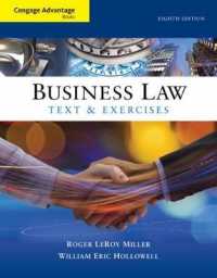 Cengage Advantage Books: Business Law : Text and Exercises （8TH）