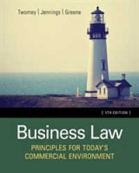Business Law : Principles for Today's Commercial Environment -- Hardback （5 ed）