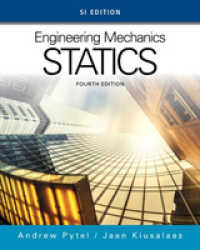 Engineering Mechanics : Statics, SI Edition （4TH）