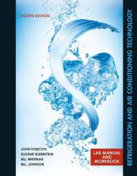 Lab Manual for Tomczyk/Silberstein/ Whitman/Johnson's Refrigeration and Air Conditioning Technology, 8th （8TH）