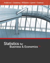 Statistics for Business & Economics （13 HAR/PSC）
