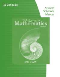 Student Survival and Solutions Manual for Smith's Nature of Mathematics, 13th （13TH）