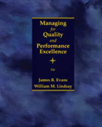 Managing for Quality and Performance Excellence （10 HAR/PSC）