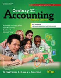 Century 21 Accounting : General Journal, Introductory Course, Chapters 1-17, Copyright Update -- Hardback （10 ed）