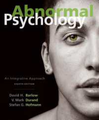Abnormal Psychology : An Integrative Approach （8TH）