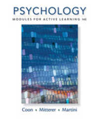 Psychology : Modules for Active Learning （14TH）
