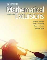 Student Solutions Manual for Aufmann/Lockwood/Nation/Clegg's Mathematical Excursions, 4th （4TH）