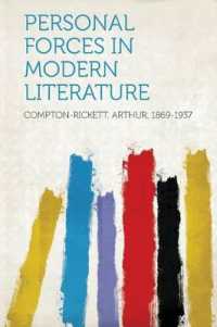 Personal Forces in Modern Literature