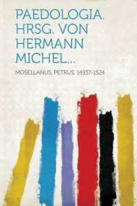 Paedologia. Hrsg. von Hermann Michel...