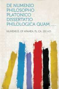 De Numenio philosopho Platonico : dissertatio philologica quam ......