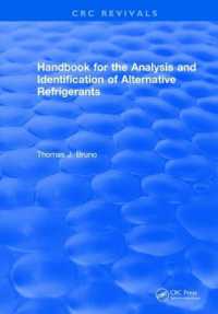 Handbook for the Analysis and Identification of Alternative Refrigerants