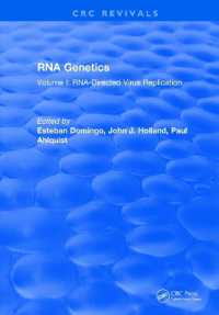 RNA Genetics : Volume I: RNA-Directed Virus Replication