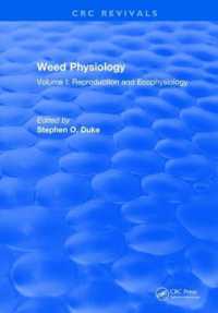 Weed Physiology : Volume I: Reproduction and Ecophysiology