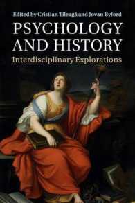 Psychology and History : Interdisciplinary Explorations