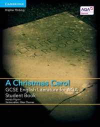 GCSE English Literature for AQA a Christmas Carol Student Book (Gcse English Literature Aqa)
